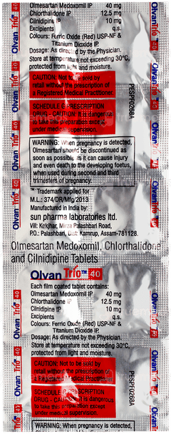 Olvan Trio 40 Tablet 10 Olvan Trio 40 Tablet 10